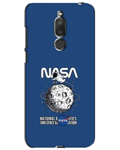 Чехол для Meizu M6T (Meilan 6T) с картинкой «NASA — лунная миссия»