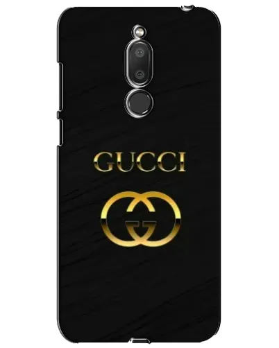 Чехол для Meizu M6T (Meilan 6T) с картинкой «Золотой логотип Gucci»