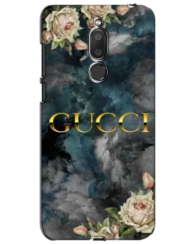 Чехол для Meizu M6T (Meilan 6T) с картинкой «Абстрактные цветы Gucci»