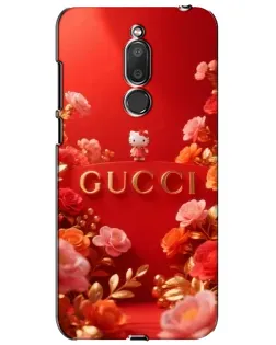 Чехол для Meizu M6T (Meilan 6T) с картинкой «Gucci — золотой сад»