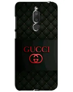 Чехол для Meizu M6T (Meilan 6T) с картинкой «Gucci — стеганый черный»