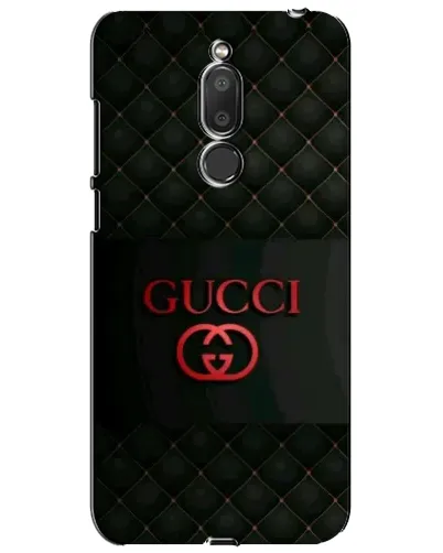Чехол для Meizu M6T (Meilan 6T) с картинкой «Gucci — стеганый черный»