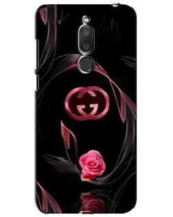 Чехол для Meizu M6T (Meilan 6T) с картинкой «Gucci — неоновая роза»