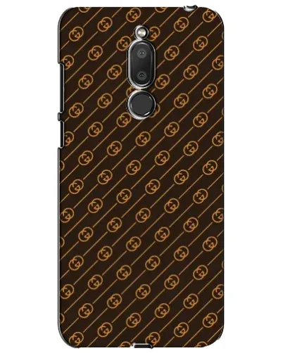 Чехол для Meizu M6T (Meilan 6T) с картинкой «Gucci — золотые диагонали»