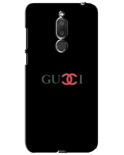 Чехол для Meizu M6T (Meilan 6T) с картинкой «Gucci — красный градиент»