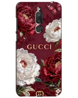 Чохол для Meizu M6T (Meilan 6T) з картинкою «Gucci — бордові троянди»