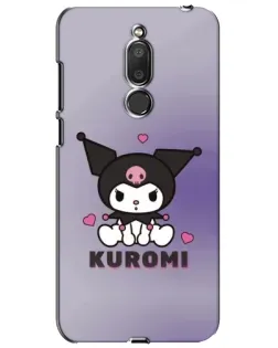 Чохол для Meizu M6T (Meilan 6T) з картинкою «Kuromi — фіолетовий арт»