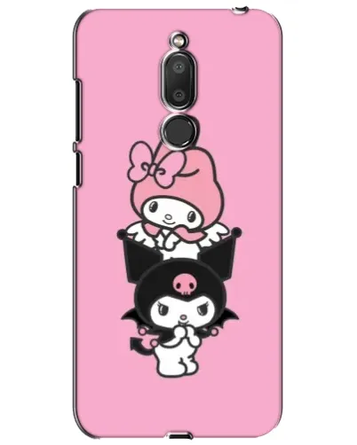 Чехол для Meizu M6T (Meilan 6T) с картинкой «My Melody и Kuromi»