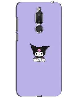 Чохол для Meizu M6T (Meilan 6T) з картинкою «Kuromi — фіолетовий мінімалізм»