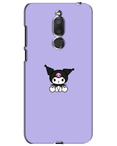 Чехол для Meizu M6T (Meilan 6T) с картинкой «Kuromi — фиолетовый минимализм»