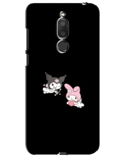 Чохол для Meizu M6T (Meilan 6T) з картинкою «My Melody та Kuromi»