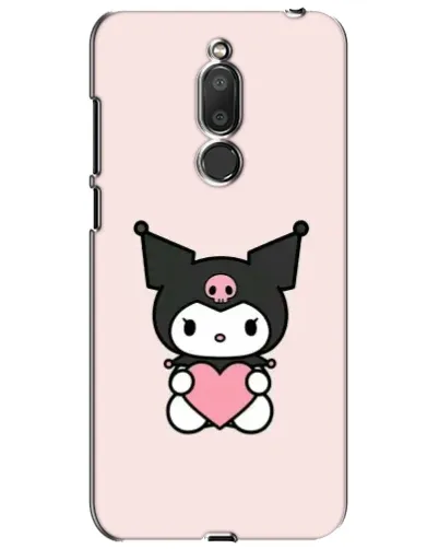 Чехол для Meizu M6T (Meilan 6T) с картинкой «Kuromi и сердце»