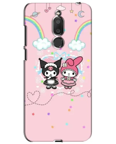Чехол для Meizu M6T (Meilan 6T) с картинкой «My Melody и Kuromi»