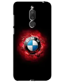 Чохол для Meizu M6T (Meilan 6T) з картинкою «Логотип BMW — спалах»