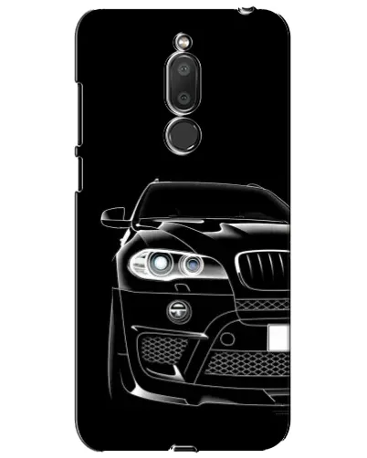 Чохол для Meizu M6T (Meilan 6T) з картинкою «Темний силует BMW»
