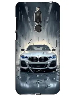 Чохол для Meizu M6T (Meilan 6T) з картинкою «BMW у світлі фар»