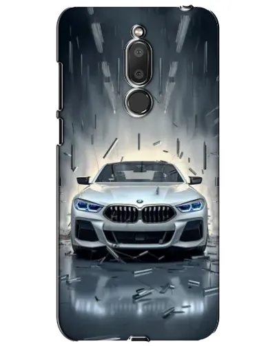 Чохол для Meizu M6T (Meilan 6T) з картинкою «BMW у світлі фар»
