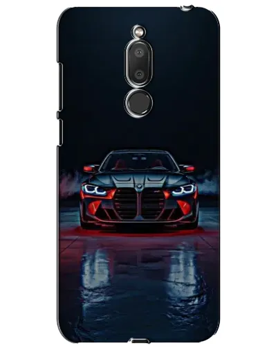 Чохол для Meizu M6T (Meilan 6T) з картинкою «BMW на мокрій дорозі»
