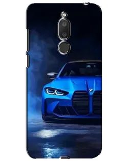 Чохол для Meizu M6T (Meilan 6T) з картинкою «Блакитна BMW M4»
