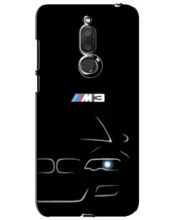 Чохол для Meizu M6T (Meilan 6T) з картинкою «Мінімалістичний принт BMW M3»