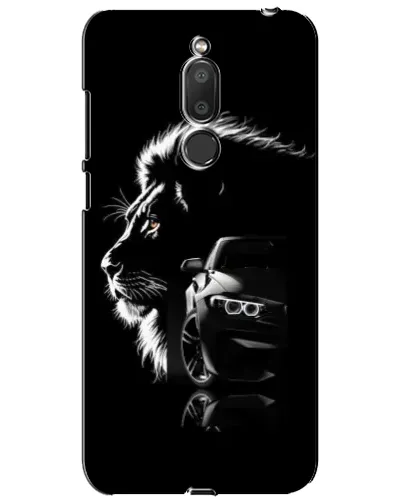 Чохол для Meizu M6T (Meilan 6T) з картинкою «BMW та лев»