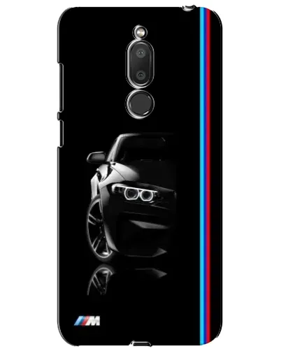 Чохол для Meizu M6T (Meilan 6T) з картинкою «Силует BMW в темряві»