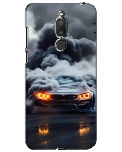 Чохол для Meizu M6T (Meilan 6T) з картинкою «BMW у диму»