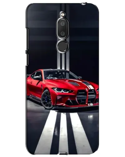 Чохол для Meizu M6T (Meilan 6T) з картинкою «Червона BMW на дорозі»