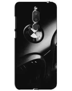 Чохол для Meizu M6T (Meilan 6T) з картинкою «Емблема BMW — макро»