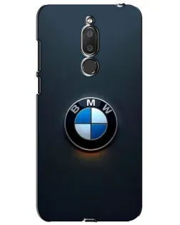 Чохол для Meizu M6T (Meilan 6T) з картинкою «Логотип BMW — мінімалізм»