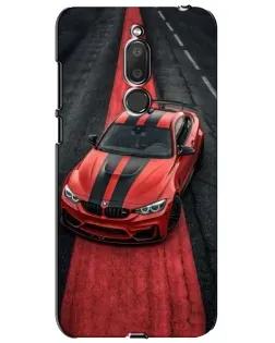 Чохол для Meizu M6T (Meilan 6T) з картинкою «BMW на червоній доріжці»