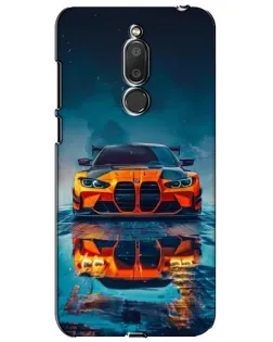Чехол для Meizu M6T (Meilan 6T) с картинкой «BMW — золотая эмблема»