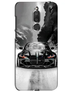Чехол для Meizu M6T (Meilan 6T) с картинкой «BMW — акварельный дрифт»