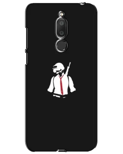 Чохол для Meizu M6T (Meilan 6T) з картинкою «PUBG — силует воїна»