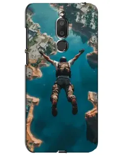 Чохол для Meizu M6T (Meilan 6T) з картинкою «PUBG — вільне падіння»