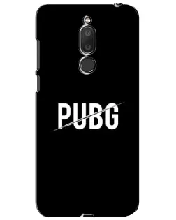 Чохол для Meizu M6T (Meilan 6T) з картинкою «PUBG — білий логотип»