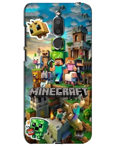 Чохол для Meizu M6T (Meilan 6T) з картинкою «Замок Minecraft»