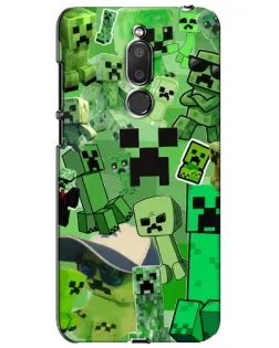 Чохол для Meizu M6T (Meilan 6T) з картинкою «Кріпери Minecraft»