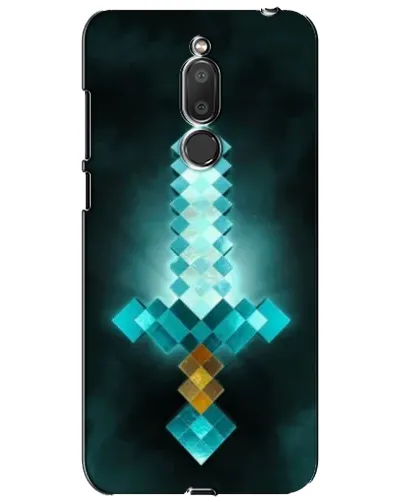 Чохол для Meizu M6T (Meilan 6T) з картинкою «Алмазний меч неон»