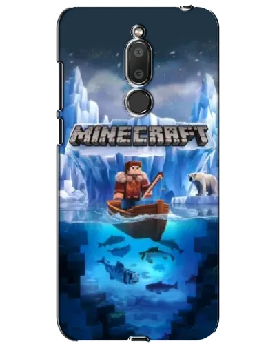 Чохол для Meizu M6T (Meilan 6T) з картинкою «Minecraft льодянийсвіт»