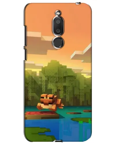 Чохол для Meizu M6T (Meilan 6T) з картинкою «Майнкрафт захід сонця»