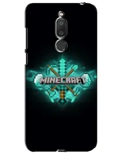 Чохол для Meizu M6T (Meilan 6T) з картинкою «Minecraft Diamond лого»
