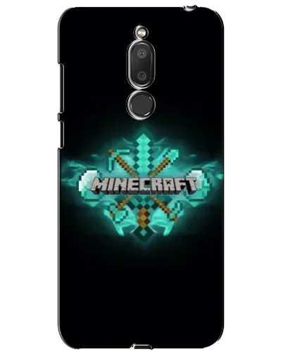 Чохол для Meizu M6T (Meilan 6T) з картинкою «Minecraft Diamond лого»