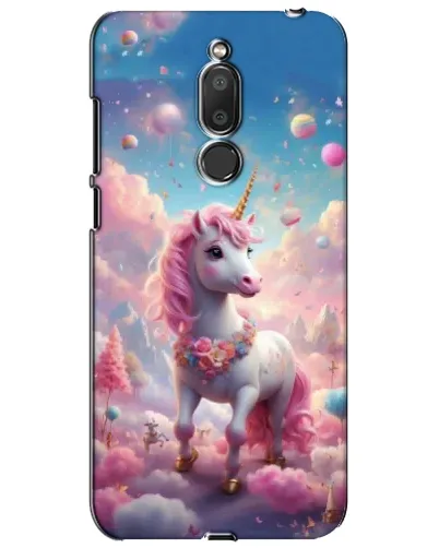 Чехол для Meizu M6T (Meilan 6T) с картинкой «Единорог среди облаков»