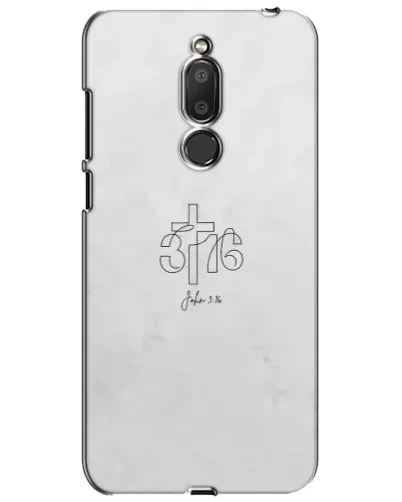 Чохол для Meizu M6T (Meilan 6T) з картинкою «Івана 3:16 Хрест»