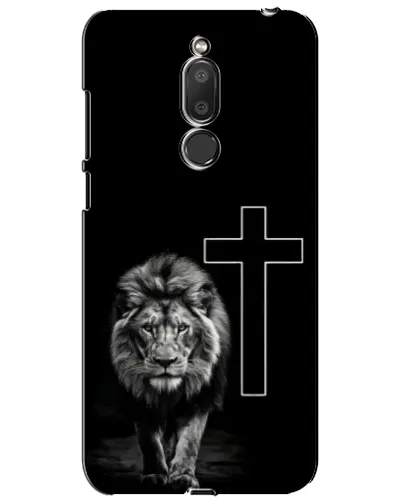 Чохол для Meizu M6T (Meilan 6T) з картинкою «Лев та Хрест»