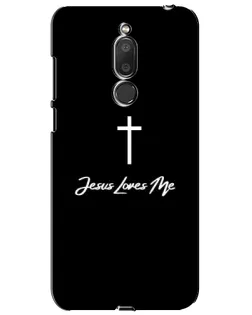 Чохол для Meizu M6T (Meilan 6T) з картинкою «Ісус любить тебе»