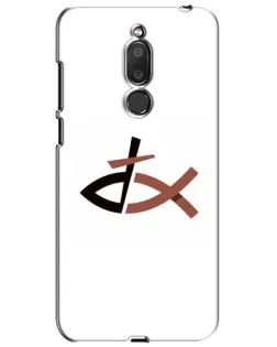 Чохол для Meizu M6T (Meilan 6T) з картинкою «Риба та хрест»
