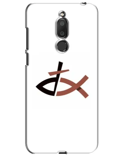 Чохол для Meizu M6T (Meilan 6T) з картинкою «Риба та хрест»