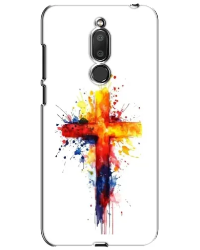 Чохол для Meizu M6T (Meilan 6T) з картинкою «Акварельний хрест»